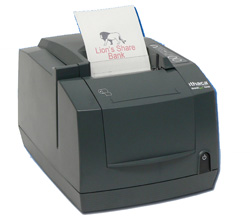 1500PJ-S25-B-AC-DG ITHACA, 1500 POSJET, RECEIPT/VALIDATION, 25 PIN SERIAL, BLACK, AUTO-CUTTER, DARK GRAY, INCLUDES POWER SUPPLY & CORD, CABLE SOLD SEPARATELY
